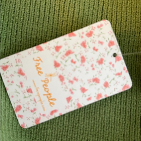 NWT Free People Easy Street tunic in green Small - Picture 3 of 6